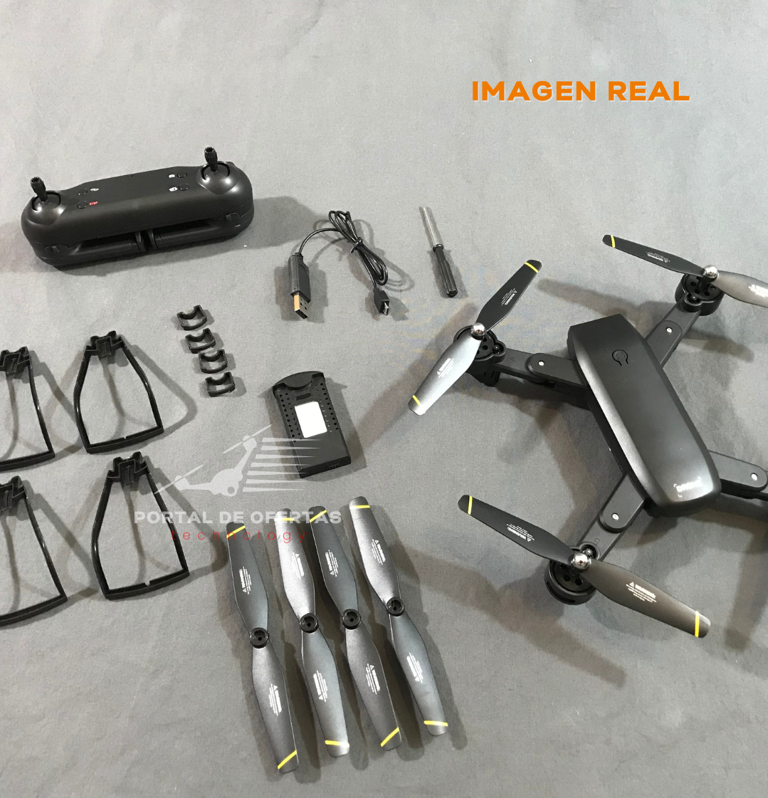 DRONE DM - 107S PLEGABLE CON CAMARA