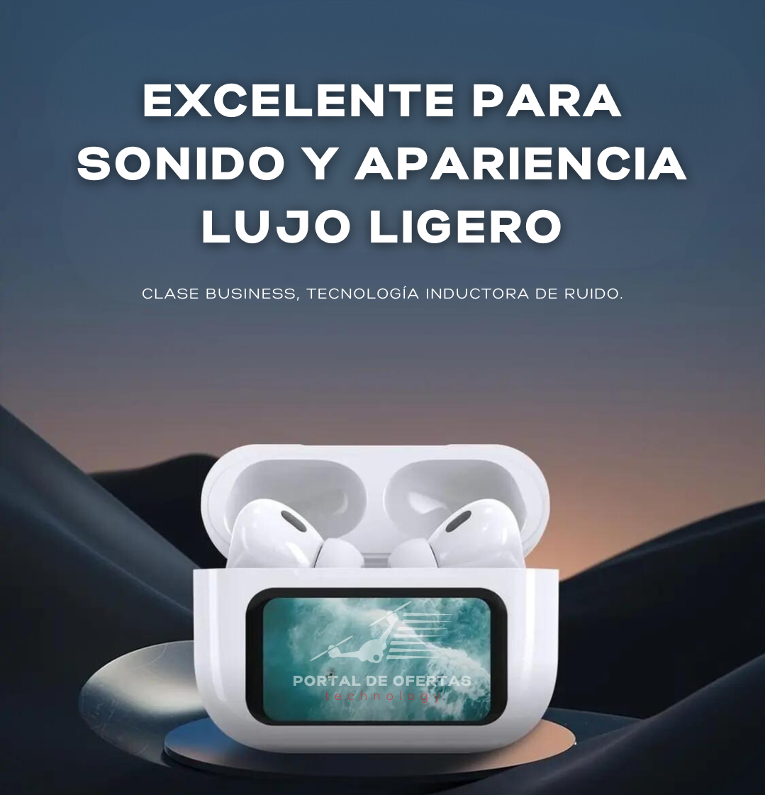 Tune™ AirPods Pro 2 con Pantalla