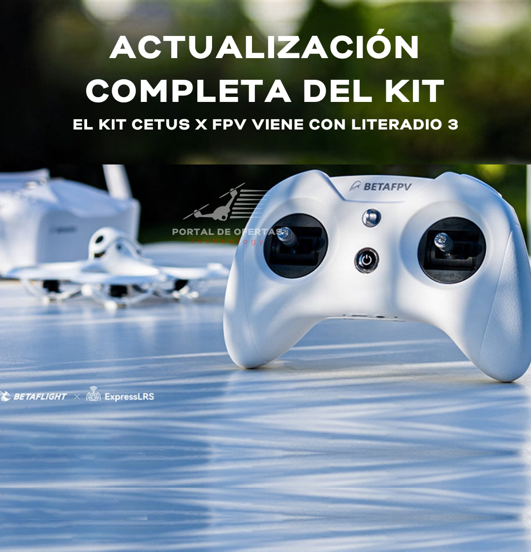 Cetus X Racing Kit - Dron FP * Dron Vr03, Cámara FPV Gafas