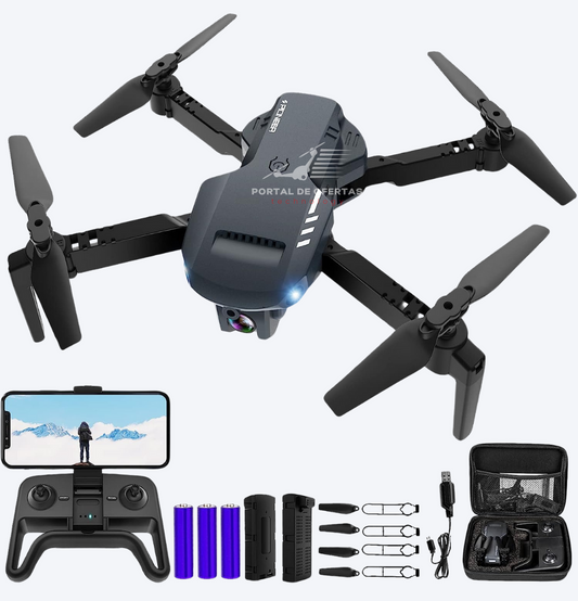 Pioneer Drone - FPV 1080P ajustable con control APP