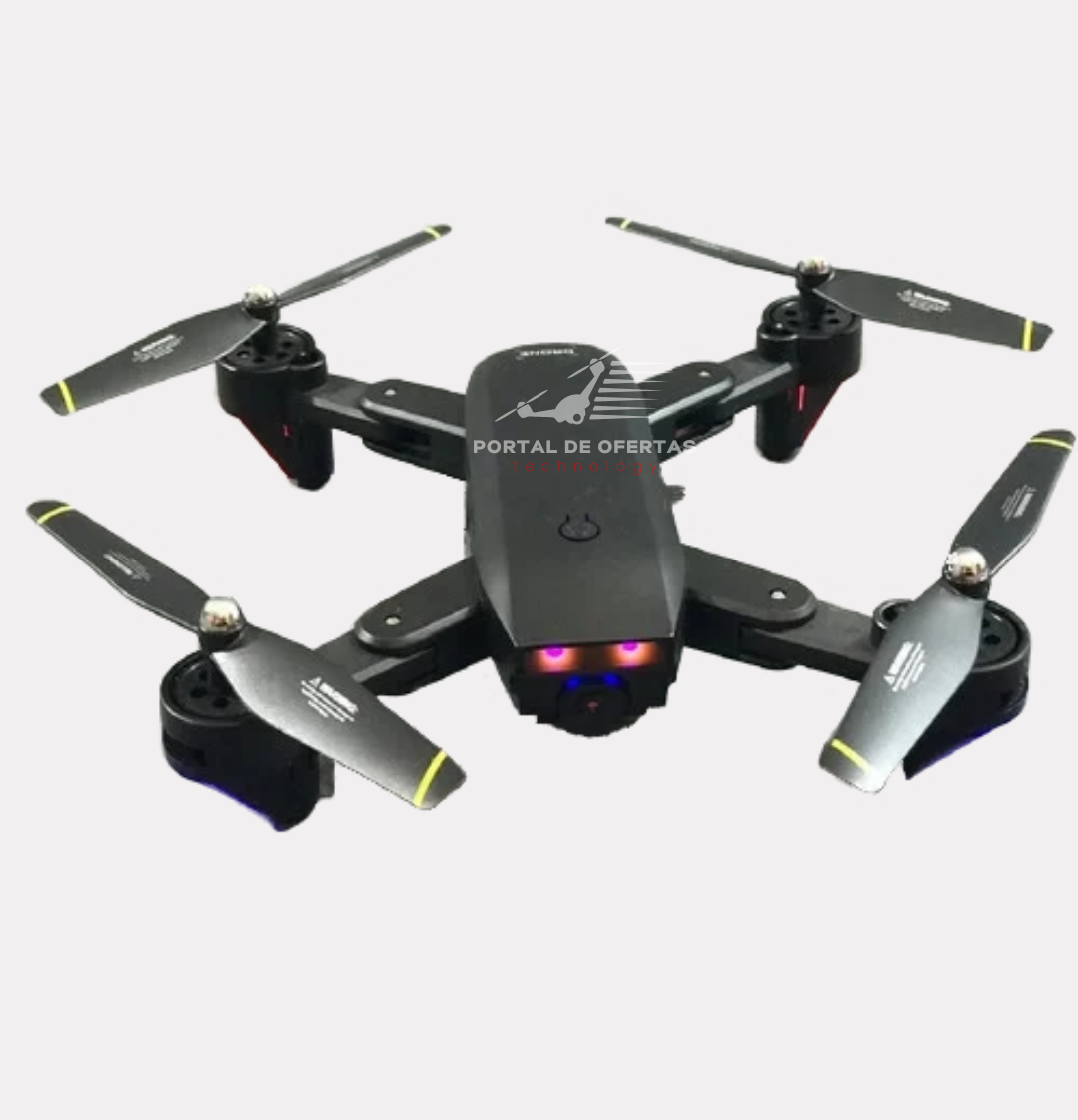 DRONE DM - 107S PLEGABLE CON CAMARA