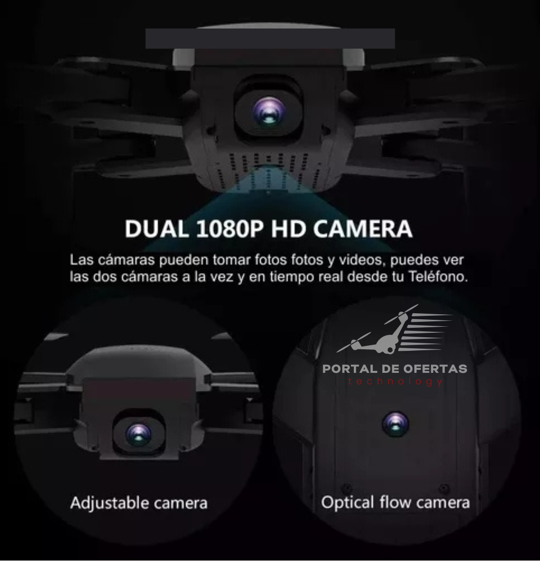 DRONE DM - 107S PLEGABLE CON CAMARA