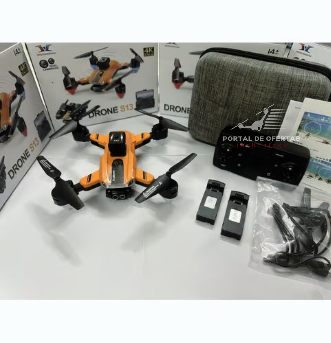 Drone S13  con Cámara 4k HD WiFi 1080P  - 2 UNIDADES