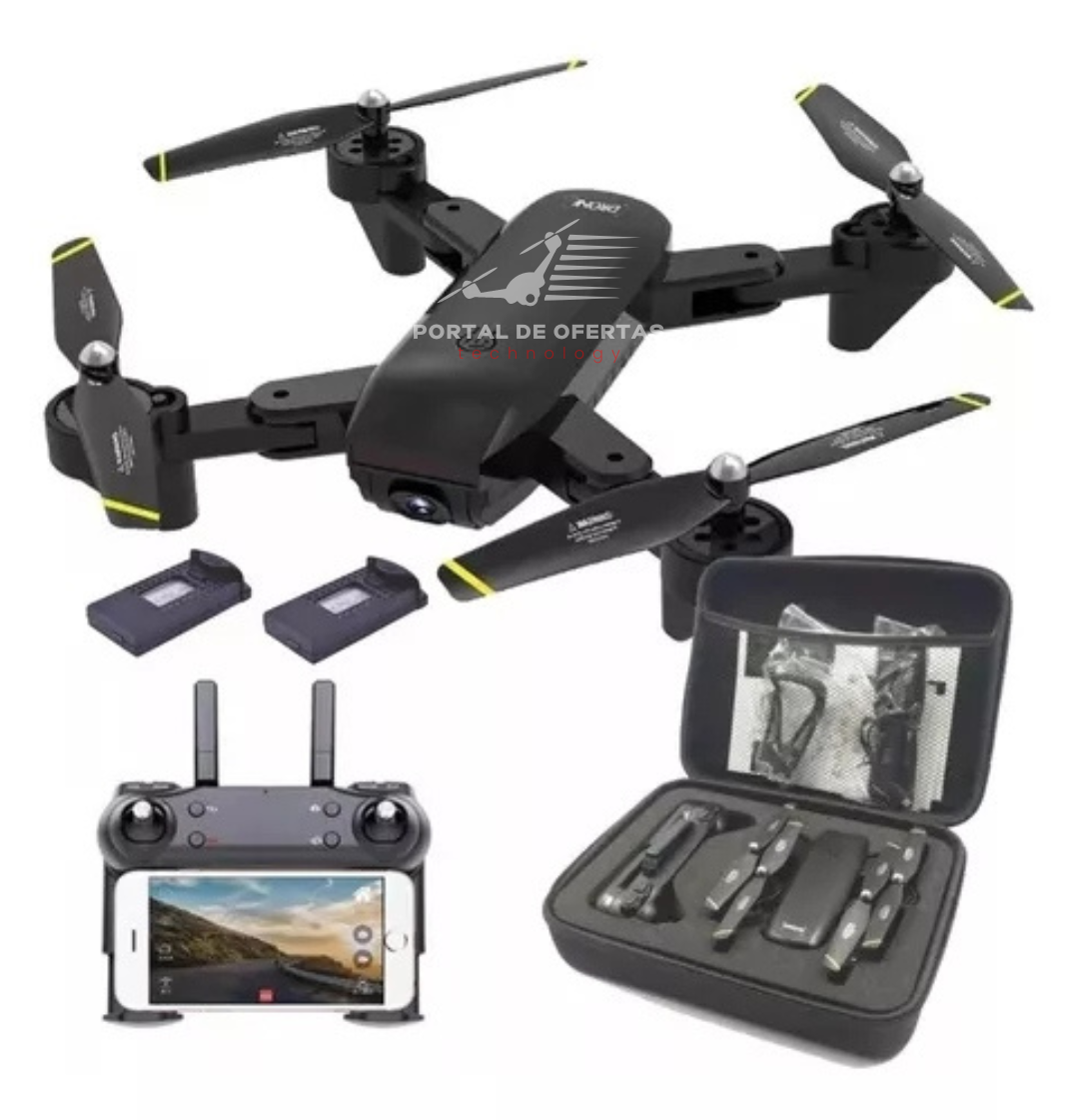 DRONE DM - 107S PLEGABLE CON CAMARA