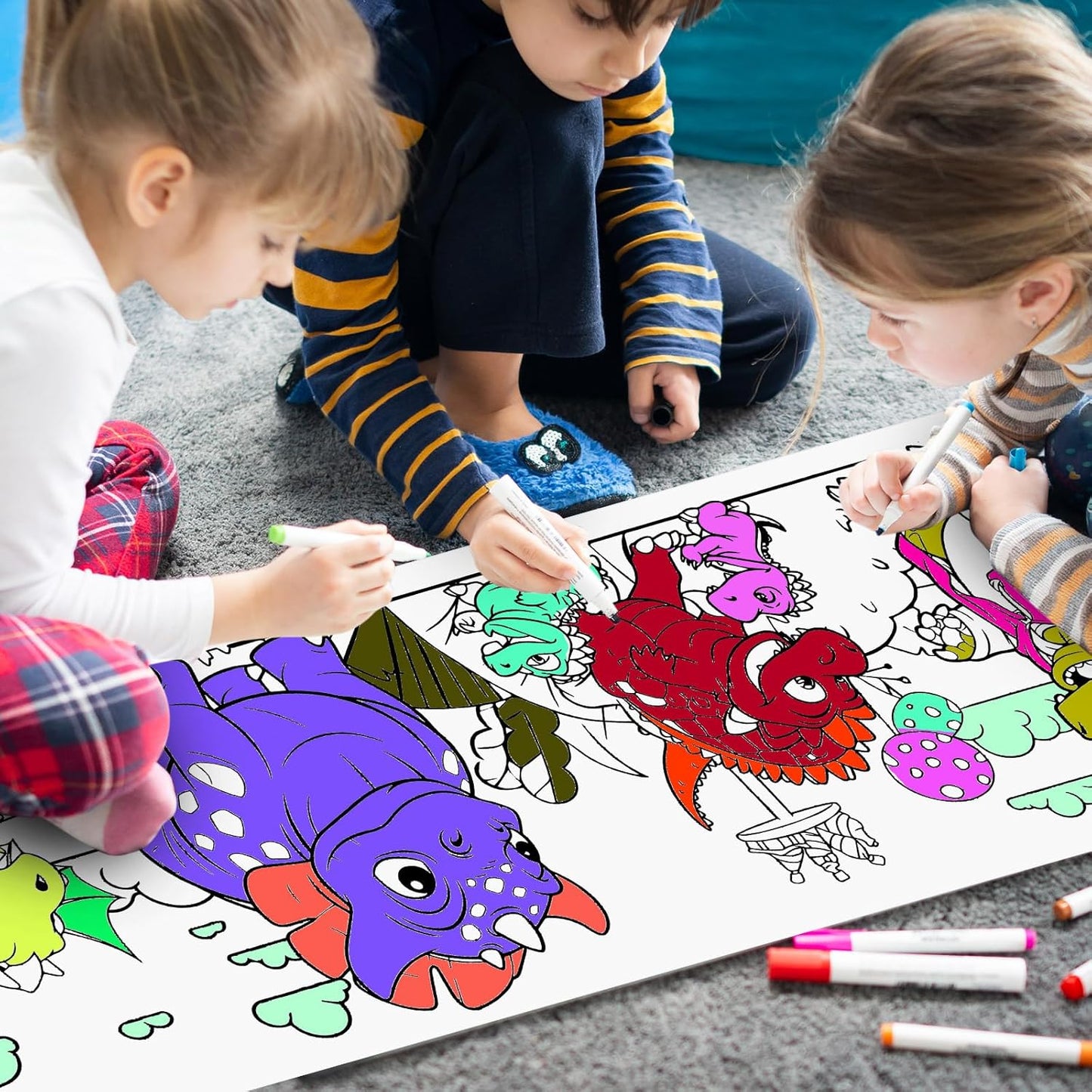 🖍🎨 2 ArteKids - ROLLO DE CREATIVIDAD | ¡Doble diversión y creatividad para los pequeños artistas!