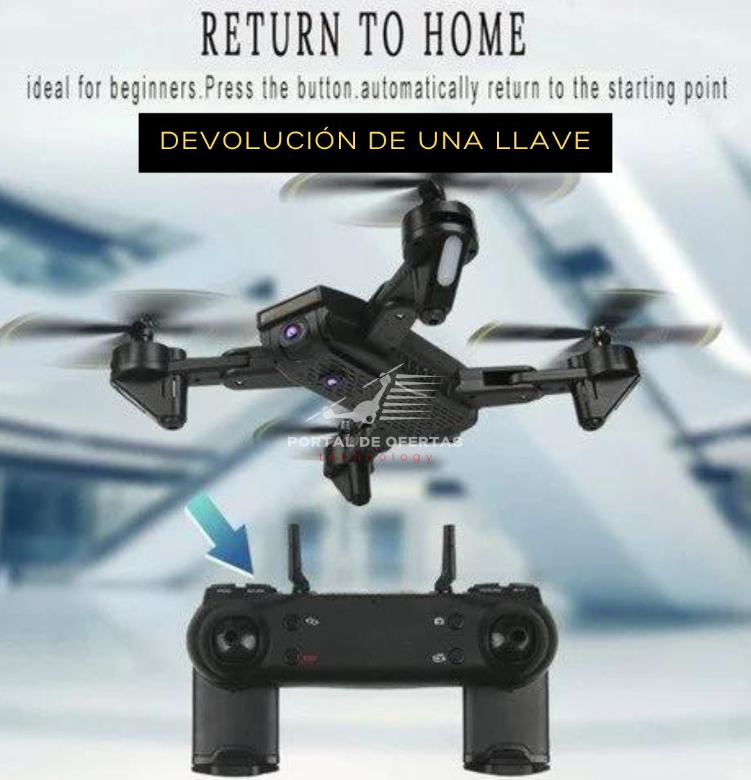 DRONE DM - 107S PLEGABLE CON CAMARA